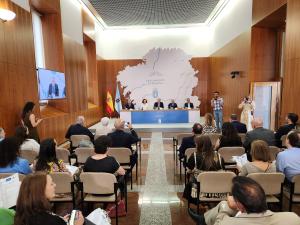 De izda. a dcha: Jorge Prades, Carmen Eiró, Miguel Ángel Santalices, José María Graiño y Germán Serrano.